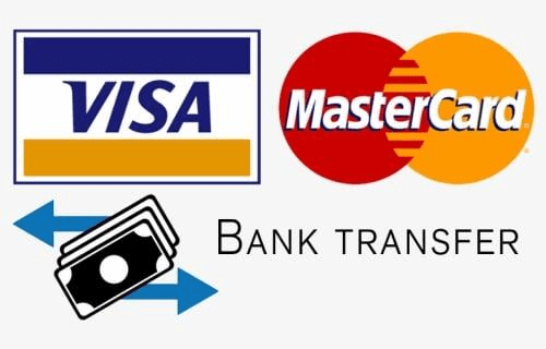 We accept all major credit/debit cards.