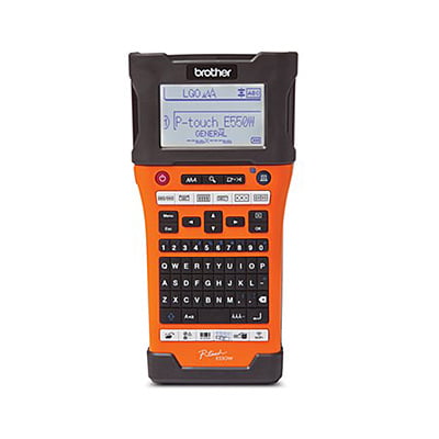 Brother PT-E550WVP Handheld Electrical Specialist Label Printer with Wi-Fi Connectivity