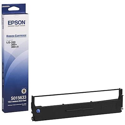 Epson LQ-350 Ribbon Cartridge, Black - S015633