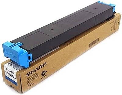 Sharp BP-FT20 Cyan Toner Cartridge, ~10,000 Pages Yield, For BP-20C25T, BP-20C20T | BP-FT20CA