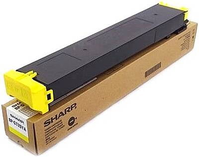 Sharp BP-FT20 Yellow Toner Cartridge, ~10,000 Pages Yield, For BP-20C25T, BP-20C20T | BP-FT20YA