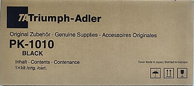 Triumph Adler PK-1010 Black Toner Cartridge