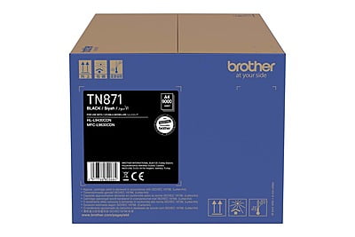 BROTHER TN871 Standard Yield Black Toner Cartridge - Aprox.9000 Pages