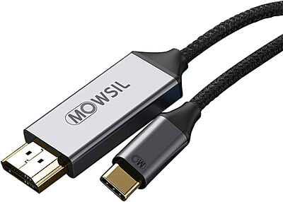 Mowsil USB Type C To HDMI Cable - 2m Length