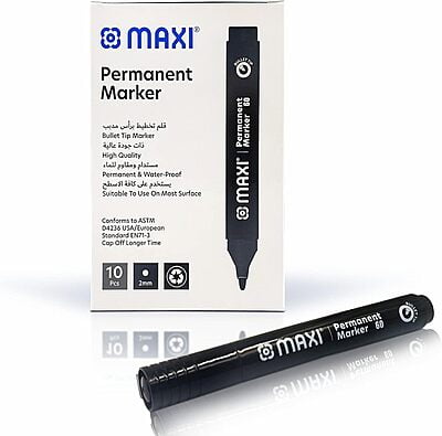 Maxi Permanent Marker Bullet Tip