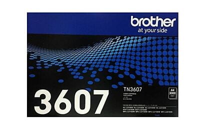 Brother TN3607 Standard Yield Black Toner Cartridge - Yield ~3000 Pages