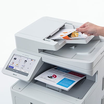 Brother MFC-L9630CDN A4 Colour Laser Printer, PC Connected, Network and NFC, Print, Copy, Scan, Fax and 2 Sided Printing