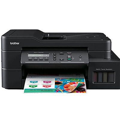 Brother Wireless All In One Ink Tank Printer, DCP-T720DW, Automatic 2 Sided Features, Mobile & Cloud Print And Scan, High Yield Ink Bottles