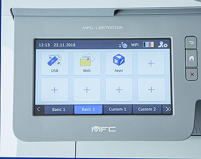 Brother MFC-L9570CDW A4 Color Laser Printer, Wireless, Network and NFC, Print, Copy, Scan, Fax and 2 Sided Printing