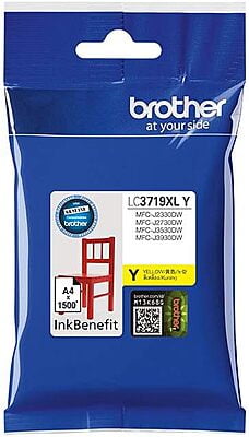 Brother Genuine Lc3719XLy Super High Yield Yellow Printer Ink Cartridge