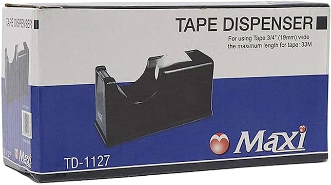 Maxi Tape Dispenser TD1127 Black