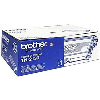 Brother Laser Toner Cartridge - TN-2130, Black
