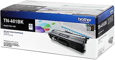 BROTHER Genuine TN-461BK Standard Yield Black Ink Printer Toner Cartridge