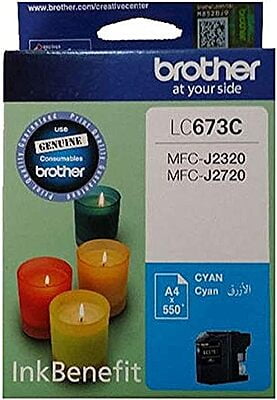 Brother Ink cartridge Cyan LC673C