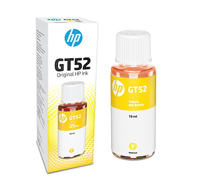 HP GT52 Yellow Original Ink Bottle-M0H56AE