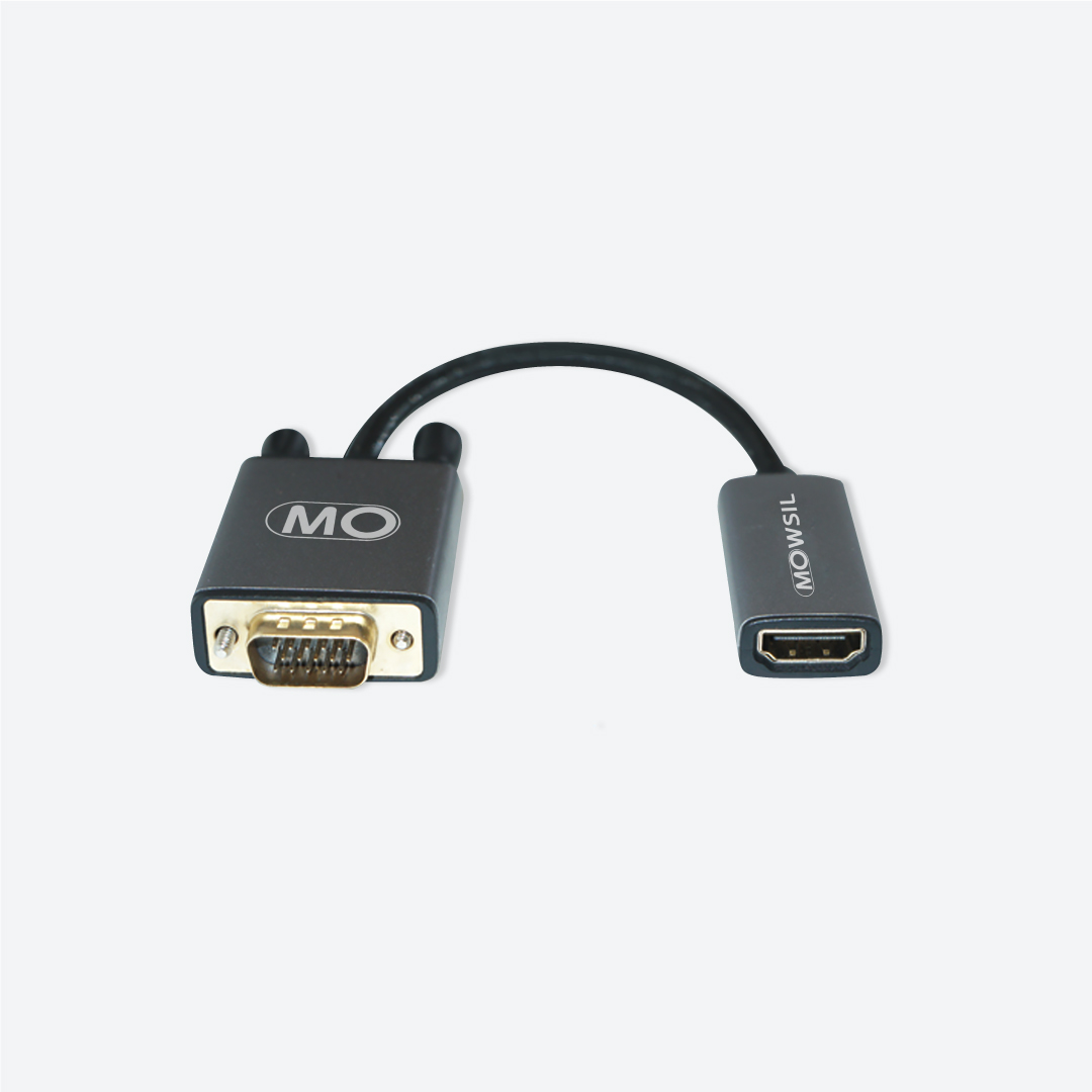 Mowsil VGA To HDMI Adapter