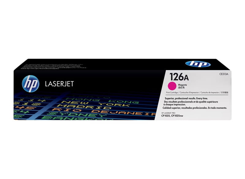 HP 126A Magenta LaserJet Toner Cartridge-CE313A