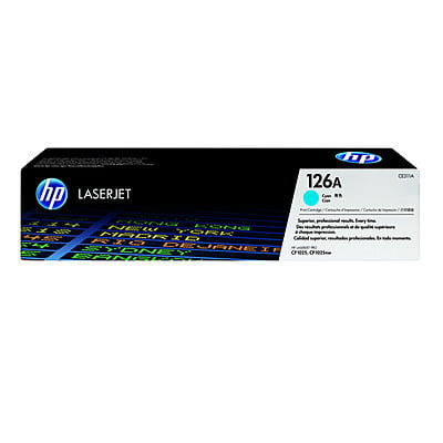 HP 126A Cyan LaserJet Toner Cartridge-CE311A