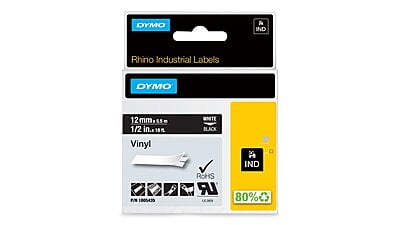 DYMO Industrial Vinyl Labels 12MM-1805435