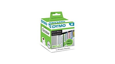 DYMO Large LabelWriter™ Level Arch Roll Black Text on White Label 59 mm x 190 mm-S0722480