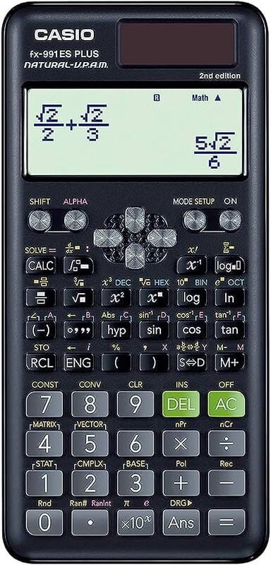 CASIO Standard Scientific Calculator- FX-991ES Plus