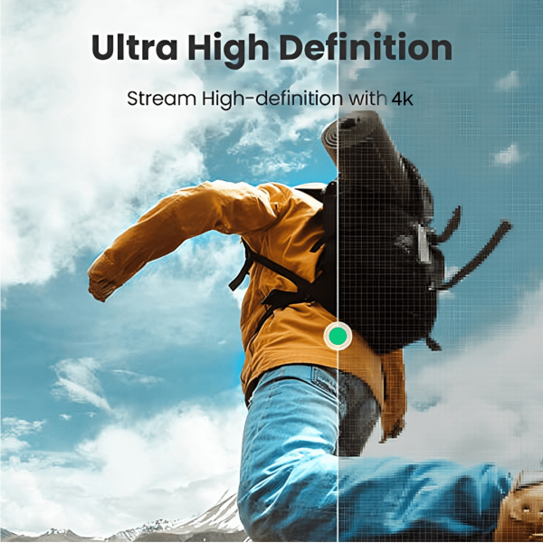 Mowsil HDMI 4K 60Hz 2.0 HDMI Cable Braided 1Mtr - Image 5