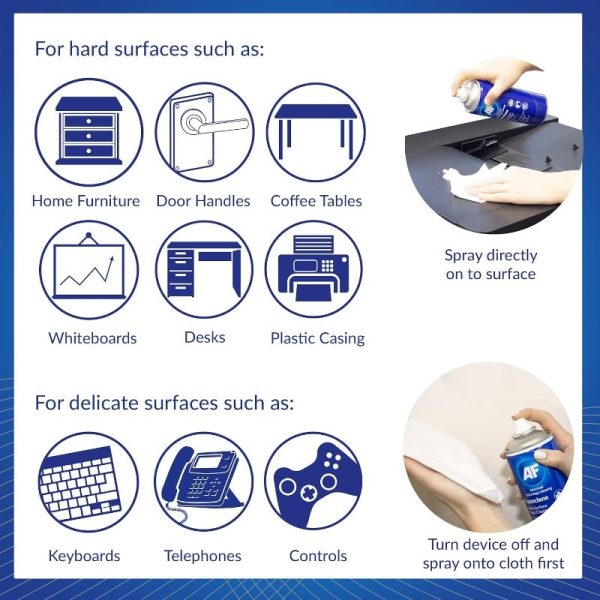 AF Foamclene Multi Surface Foam Cleaner - 300ml - Image 3