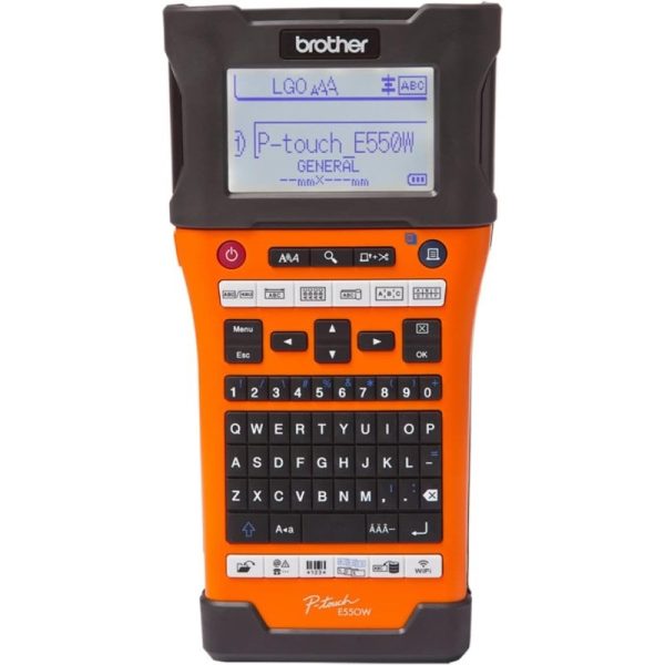 Brother PT-E550WVP Handheld Electrical Specialist Label Printer with Wi-Fi Connectivity