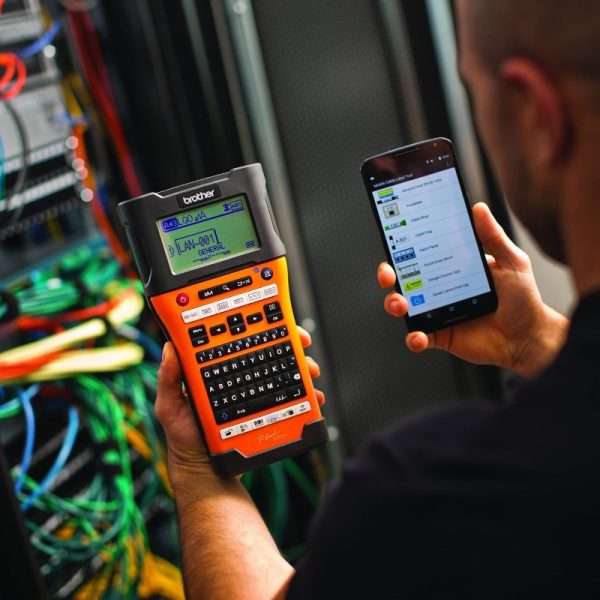 Brother PT-E550WVP Handheld Electrical Specialist Label Printer with Wi-Fi Connectivity - Image 3