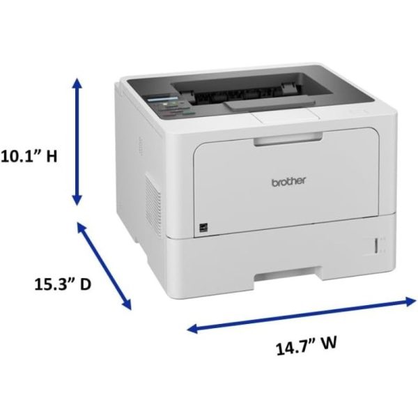 Brother HL-L5210DN Monochrome Laser Printer with Duplex & Network Connectivity - Image 4