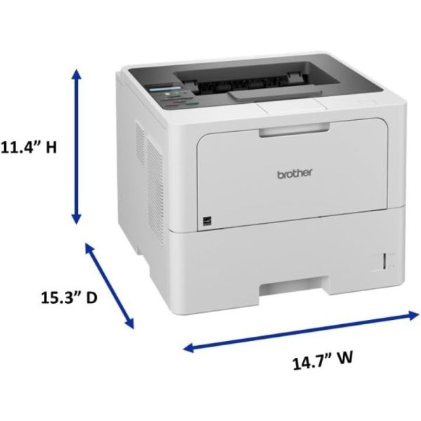 Brother HL-L6210DW Wireless Monochrome Laser Printer with Duplex, Wi-Fi & Network Connectivity - Image 4