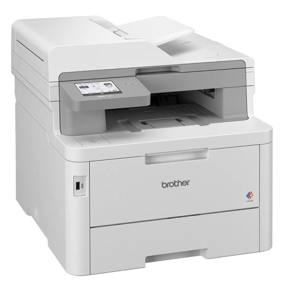 Brother MFC-L8390CDW A4 Colour Laser Printer, Wireless, PC Connected and Network, Print, Copy, Scan, Fax and 2 Sided Printing - Image 3