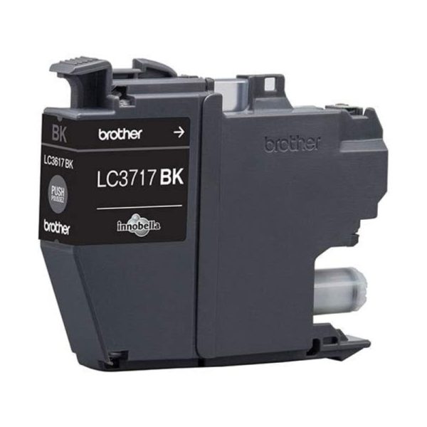 Brother Genuine LC3717BK Standard Yield Black ink cartridge - Aprox.550 Pages - Image 2