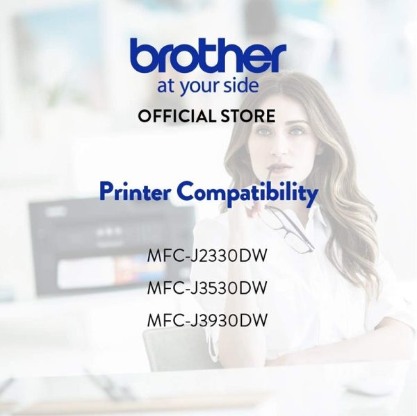 Brother Genuine LC3717C Standard Yield Cyan ink cartridge - Aprox.550 Pages - Image 3
