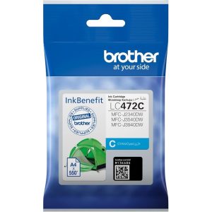Brother Genuine LC472 Cyan Ink Cartridge~550 Pages5