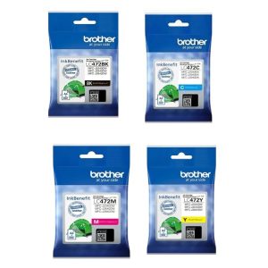Brother LC472 Ink Cartridge Set for Brother MFC-J2340DW, MFC-J3540DW, MFC-J3940DW Printer