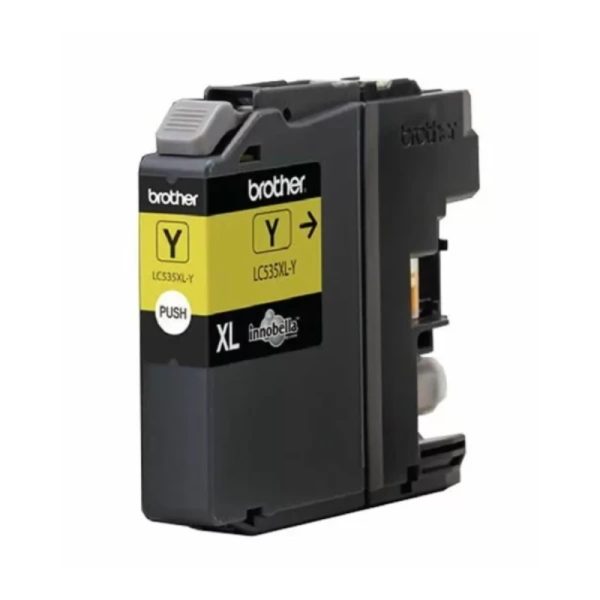 Brother LC535XL-Y Ink Cartridge, Yellow - Yield ~1300 Pages - Image 2