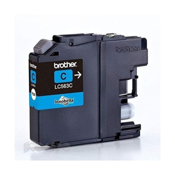 Brother LC563 Cyan Ink Cartridge- Yield ~600-Pages - Image 2