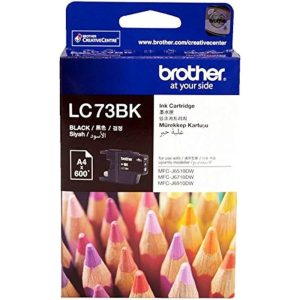 Brother LC73 Ink Cartridge, Black - Yield Aprox. 600 Pages