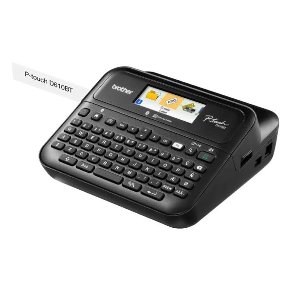 Brother PT-D610BT - PC Connectable Label Printer with Color Display - Image 2