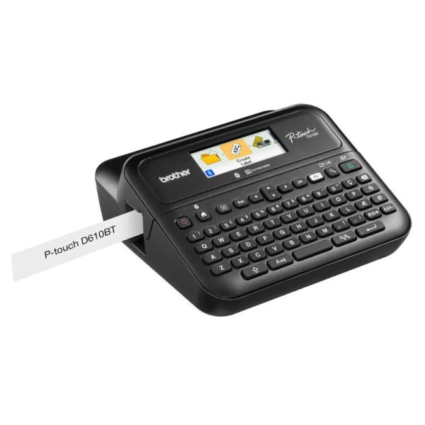 Brother PT-D610BT - PC Connectable Label Printer with Color Display - Image 3