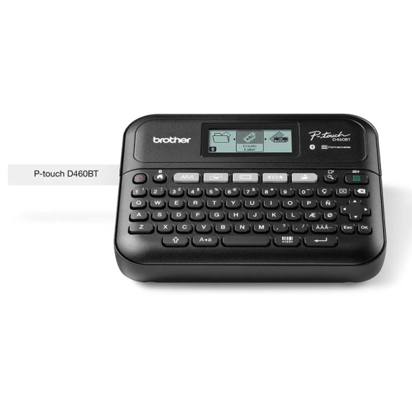 Brother PT-D460BT - PC Connectable Label Printer with Bluetooth Connection