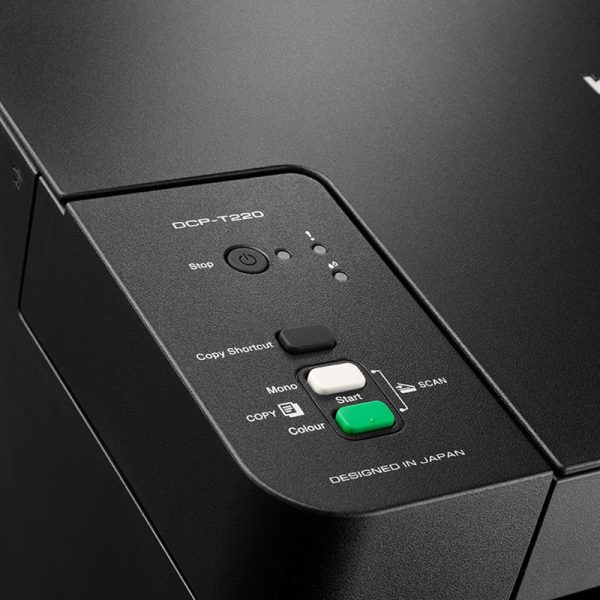 Brother Ink Tank Printer DCP-T220 - USB - Print, Scan and Copy with High Yield Ink Bottles - Image 2