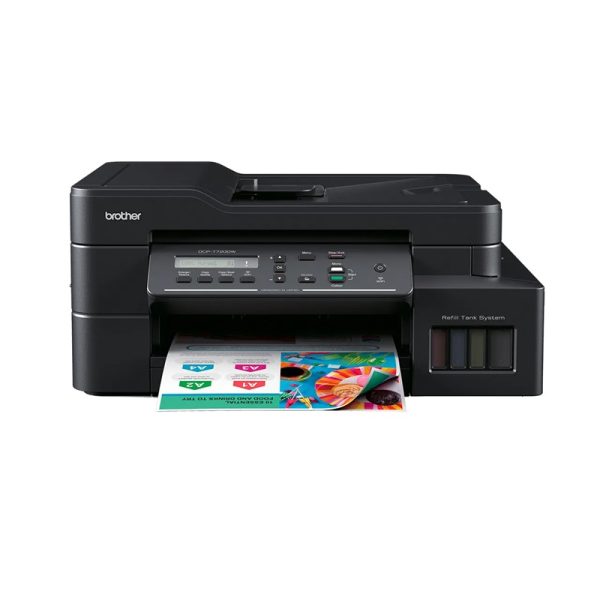 Brother DCP-T720DW Wireless All In One Ink Tank Printer Automatic 2 Sided, Mobile Print And Scan, High Yield Ink Bottles
