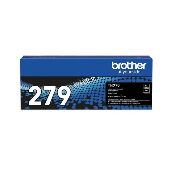 Brother TN279BK Standard Yield Black Toner Cartridge - Yield ~1,500 Page