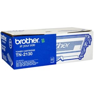 Brother Laser Toner Cartridge - TN-2130, Black Yield ~1500 pages