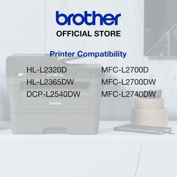 Brother Genuine TN-2305 Standard Yield Black Ink Printer Toner Cartridge - Image 3