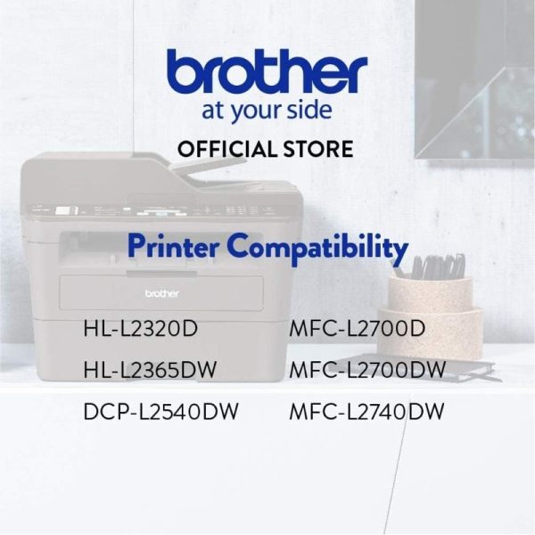 Brother Genuine TN-2355 High Yield Black Ink Printer Toner Cartridge - Image 2