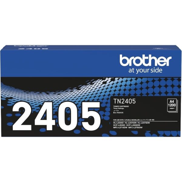 Brother Genuine TN-2405 Standard Yield Black Toner Cartridge