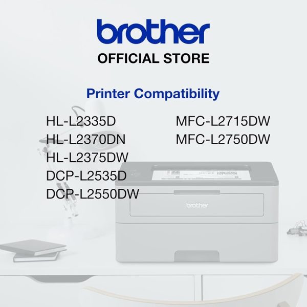 Brother Genuine TN-2405 Standard Yield Black Toner Cartridge - Image 2